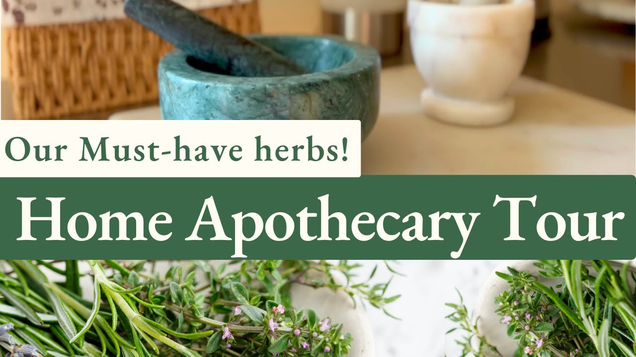 Herbal Remedies Stocked: Apothecary Pantry Tour Part Two