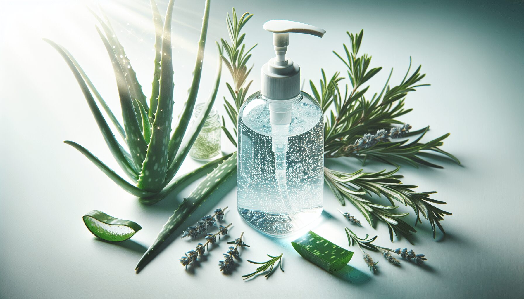 How to Make Hand Sanitizer: DIY Herbal Hand Sanitizer with Aloe Vera