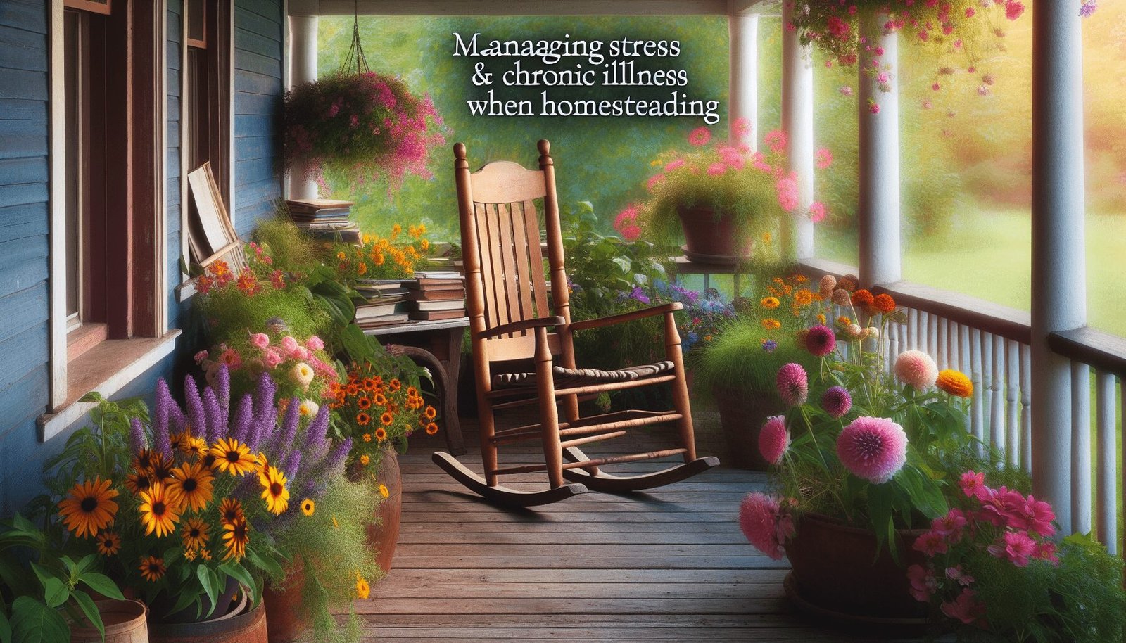 Managing Stress  Chronic Illness When Homesteading | Homestead Vlog